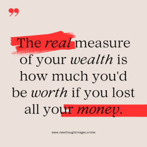 The Real Measure of Your Wealth